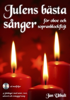 Julens bästa sånger för oboe och sopranblockflöjt i gruppen Noter & böcker / Fagott / Notsamlingar hos musikskolan.se (9789185791224)