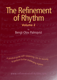 The Refinement of Rhythm Volume 2 with music sample for download i gruppen Noter & böcker / Trummor/Slagverk / Spelskolor hos musikskolan.se (9789187710445)