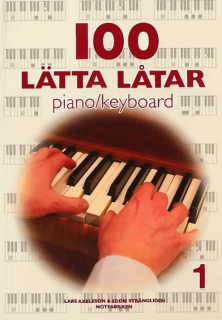 100 Lätta låtar Piano/keyboard 1 i gruppen Noter & böcker / Piano/Keyboard / Notsamlingar hos musikskolan.se (9789188181206)