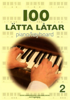 100 Lätta låtar Piano/keyboard 2 i gruppen Noter & böcker / Piano/Keyboard / Notsamlingar hos musikskolan.se (9789188181237)