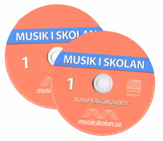 Musik i skolan dubbel-cd Årskurs 1 i gruppen Inspiration & undervisning / Musik i skolan hos musikskolan.se (9789188251510)