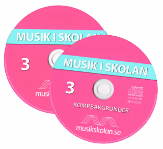 Musik i skolan dubbel-cd Årskurs 3 i gruppen Inspiration & undervisning / Musik i skolan hos musikskolan.se (9789188251534)