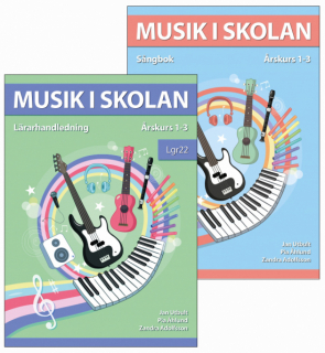 Musik i skolan Lärarpaket Årskurs 1-3 Lgr22 i gruppen Inspiration & undervisning / För läraren hos musikskolan.se (9789188251565)