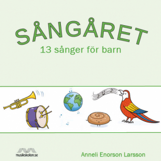 Sångåret i gruppen Noter & böcker / Sång och kör / Sångböcker för barn hos musikskolan.se (9789188251572)