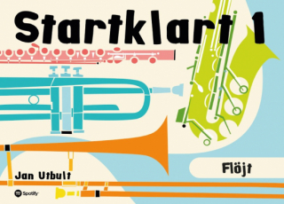 Startklart 1 Flöjt i gruppen Noter & böcker / Blåsorkester / Startklart / Startklart 1 hos musikskolan.se (9789188251619)