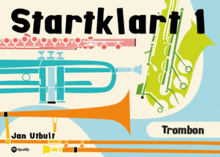 Startklart 1 Trombon i gruppen Noter & böcker / Blåsorkester / Startklart / Startklart 1 hos musikskolan.se (9789188251701)