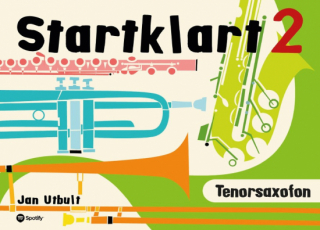 Startklart 2 Tenorsaxofon i gruppen Noter & böcker / Blåsorkester / Startklart / Startklart 2 hos musikskolan.se (9789188251855)