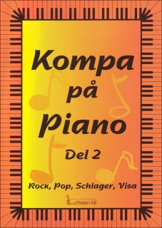 Kompa på piano 2 i gruppen Noter & böcker / Piano/Keyboard / Pianoskolor hos musikskolan.se (9789188496096)