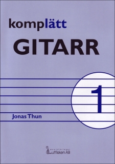 Komplätt gitarr 1 i gruppen Noter & böcker / Gitarr/Elgitarr / Spelskolor och teori hos musikskolan.se (9789188496232)