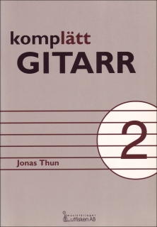 Komplätt gitarr 2 i gruppen Noter & böcker / Gitarr/Elgitarr / Spelskolor och teori hos musikskolan.se (9789188496249)