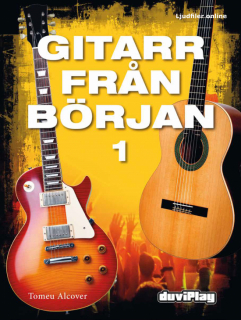 Gitarr från början 1 ljudfiler online i gruppen Noter & böcker / Gitarr/Elgitarr / Spelskolor och teori hos musikskolan.se (9789188937681)