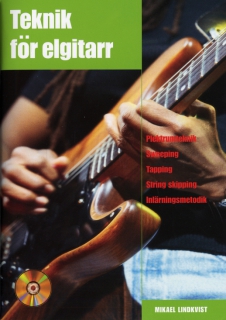 Teknik för elgitarr inkl cd i gruppen Noter & böcker / Gitarr/Elgitarr / Spelskolor och teori hos musikskolan.se (9789197575546)