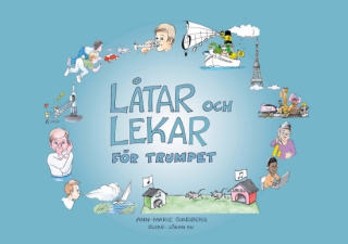 Låtar och lekar för trumpet i gruppen Noter & böcker / Trumpet / Spelskolor hos musikskolan.se (9789198176407)