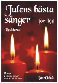 Julens bästa sånger för flöjt Reviderad med duettstämmor i gruppen Noter & böcker / Flöjt / Duetter - 2 flöjter / 2 flöjter+piano hos musikskolan.se (9789198881752)