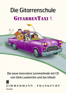 Gitarrentaxi 1 (mit CD) i gruppen Noter & böcker / Gitarr/Elgitarr / Spelskolor och teori hos musikskolan.se (9790010804064)