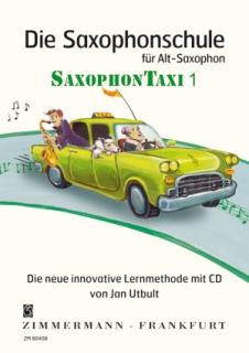 Saxophontaxi 1 (mit CD) i gruppen Noter & böcker / Saxofon / Spelskolor, etyder och övningar hos musikskolan.se (9790010804088)
