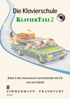 Klaviertaxi 2 (mit CD) i gruppen Noter & böcker / Piano/Keyboard / Pianoskolor hos musikskolan.se (9790010804118)