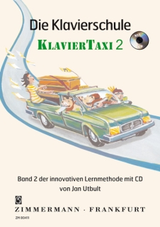 Klaviertaxi 2 (mit CD) i gruppen Noter & böcker / Piano/Keyboard / Pianoskolor hos musikskolan.se (9790010804118)