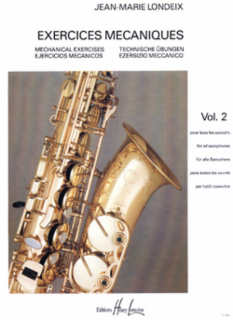 Londeix: Exercices mecaniques vol 2 - Sax i gruppen Noter & böcker / Saxofon / Spelskolor, etyder och övningar hos musikskolan.se (9790230968843)