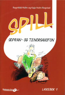 Spill Sopran- og Tenorsaxofon 1 i gruppen Noter & böcker / Saxofon / Spelskolor, etyder och övningar hos musikskolan.se (9790261704427)