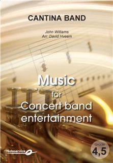 John Williams: Cantina band för blåsorkester i gruppen Noter & böcker / Blåsorkester / Blåsorkester, Concert band etc hos musikskolan.se (9790261854641)