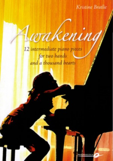 Awakening - 12 intermediate piano pieces i gruppen Noter & böcker / Piano/Keyboard / Notsamlingar hos musikskolan.se (9790661025498)