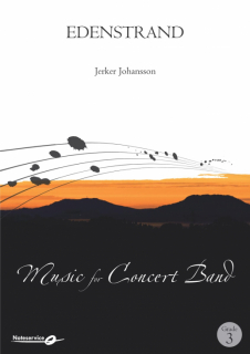 Jerker Johansson: Edenstrand (för blåsorkester) i gruppen Noter & böcker / Blåsorkester / Blåsorkester, Concert band etc hos musikskolan.se (9790661195320)