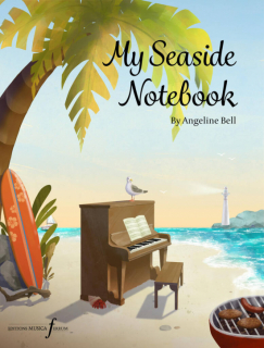 Angeline Bell: My Seaside Notebook i gruppen Noter & böcker / Piano/Keyboard / Klassiska noter hos musikskolan.se (9790708147954)