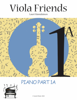 Viola Friends 1A pianobok i gruppen Noter & böcker / Viola / Spelskolor hos musikskolan.se (9798619472837)