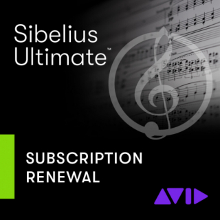 Årsabonnemang förlängning Sibelius Ultimate privatlicens i gruppen Notskrivning & programvara / Sibelius hos musikskolan.se (9938-30112-00)
