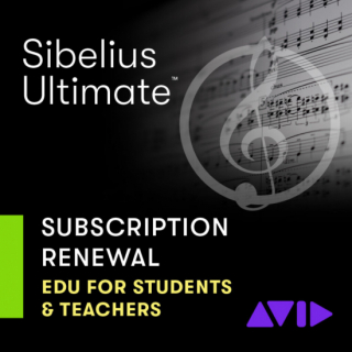 Årsabonnemang förlängning Sibelius Ultimate skollicens i gruppen Notskrivning & programvara / Sibelius hos musikskolan.se (9938-30113-00)