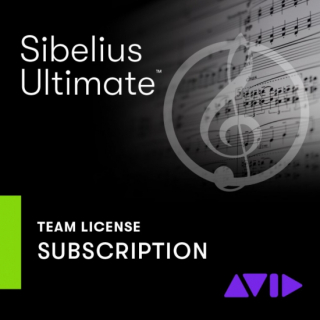 Fleranvändare TEAM förlängning 1 år Sibelius Ultimate i gruppen Notskrivning & programvara / Sibelius hos musikskolan.se (9938-31208-00)