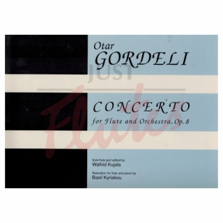 Gordeli, Otar: Concerto for Flute and Piano Op. 8 i gruppen Noter & böcker / Flöjt / Flöjt med pianoackompanjemang hos musikskolan.se (995306)