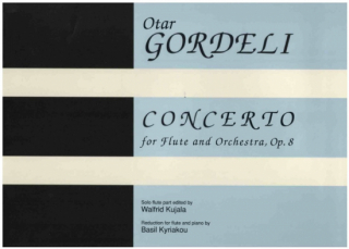 Gordeli, Otar: Concerto for Flute and Piano Op. 8 i gruppen Noter & böcker / Flöjt / Flöjt med pianoackompanjemang hos musikskolan.se (995306)