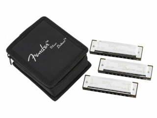 Munspel Fender Blues Deluxe 3-pack i gruppen Inspiration & undervisning / Instrument för undervisning hos musikskolan.se (A0990701021)