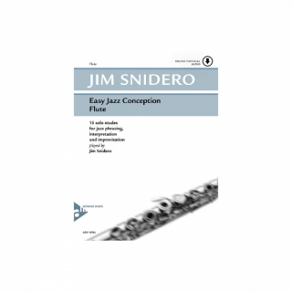 Snidero: Easy Jazz Conception Flute i gruppen Noter & böcker / Flöjt / Spelskolor, etyder och övningar hos musikskolan.se (ADV14764)