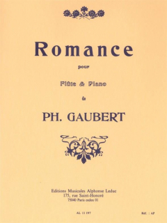 Gaubert: Romance /Fl+Pi i gruppen Noter & böcker / Flöjt / Flöjt med pianoackompanjemang hos musikskolan.se (AL11197)