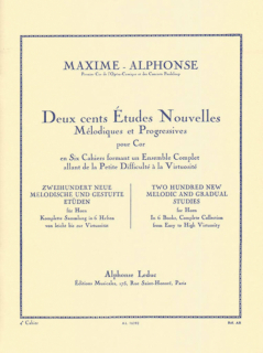 Deux cents Etudes Nouvelles för horn i gruppen Noter & böcker / Horn / Spelskolor hos musikskolan.se (AL16392)