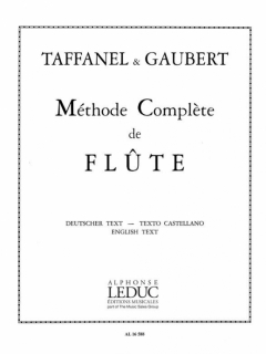 Taffanel & Gaubert: Methode Complete /Fl i gruppen Noter & böcker / Flöjt / Spelskolor, etyder och övningar hos musikskolan.se (AL16588)