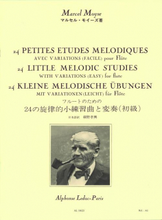 Moyse: 24 petites etudes /Fl i gruppen Noter & böcker / Flöjt / Spelskolor, etyder och övningar hos musikskolan.se (AL18025)