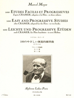 Moyse: 100 Etudes Faciles 1 /Fl i gruppen Noter & böcker / Flöjt / Spelskolor, etyder och övningar hos musikskolan.se (AL18150)