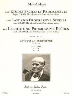 Moyse: 100 Etudes Faciles 1 /Fl i gruppen Noter & böcker / Flöjt / Spelskolor, etyder och övningar hos musikskolan.se (AL18150)