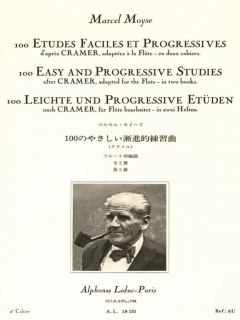 Moyse: 100 Etudes Faciles 2 /Fl i gruppen Noter & böcker / Flöjt / Spelskolor, etyder och övningar hos musikskolan.se (AL18151)