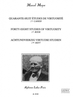 Moyse: 48 Etudes Virtuos.1 /Fl i gruppen Noter & böcker / Flöjt / Spelskolor, etyder och övningar hos musikskolan.se (AL18163)