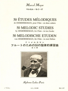 Moyse: 50 melodic studies by Demersseman del 1 -fl i gruppen Noter & böcker / Flöjt / Spelskolor, etyder och övningar hos musikskolan.se (AL19480)