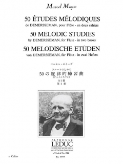 Moyse: 50 melodic studies by Demersseman del 2 -fl i gruppen Noter & böcker / Flöjt / Spelskolor, etyder och övningar hos musikskolan.se (AL19481)