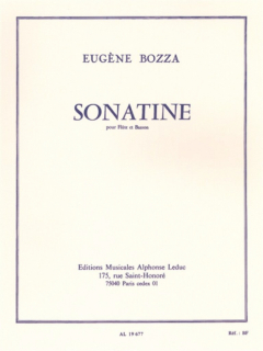 Bozza: Sonatine /Fl+Fag i gruppen Noter & böcker / Fagott / Kammarmusik med fagott hos musikskolan.se (AL19677)
