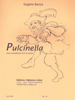 Bozza: Pulcinella - Sax + Pi i gruppen Noter & böcker / Saxofon / Klassiska noter hos musikskolan.se (AL20298)