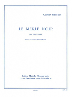 Messiaen: Le Merle Noir i gruppen Noter & böcker / Flöjt / Flöjt med pianoackompanjemang hos musikskolan.se (AL21053)