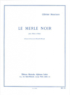 Messiaen: Le Merle Noir i gruppen Noter & böcker / Flöjt / Flöjt med pianoackompanjemang hos musikskolan.se (AL21053)